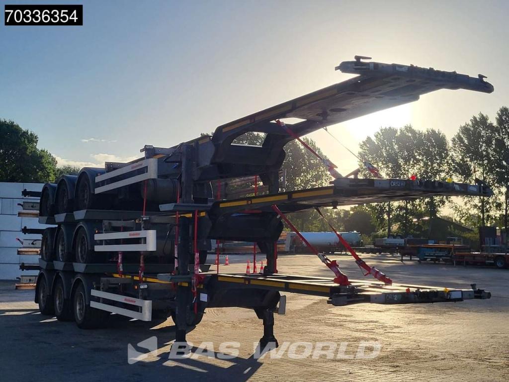Kässbohrer CS 3 axles 40ft Lift Axle Stack Foto 3