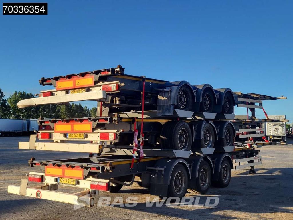 Kässbohrer CS 3 axles 40ft Lift Axle Stack Foto 5