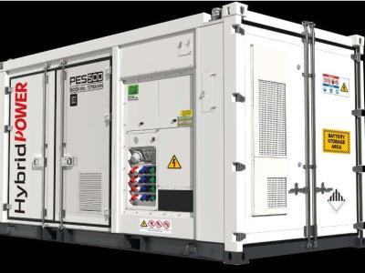 PES500 Hybrid Energy System - 500 kVA - 576 kWh Grupo electrógeno vendida por DPX Power Europe B.V.