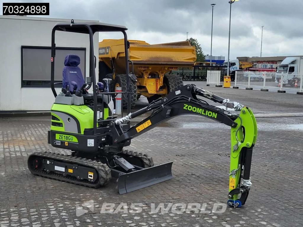 Zoomlion ZE18 GU KUBOTA ENGINE - CE CERTIFIED Foto 7