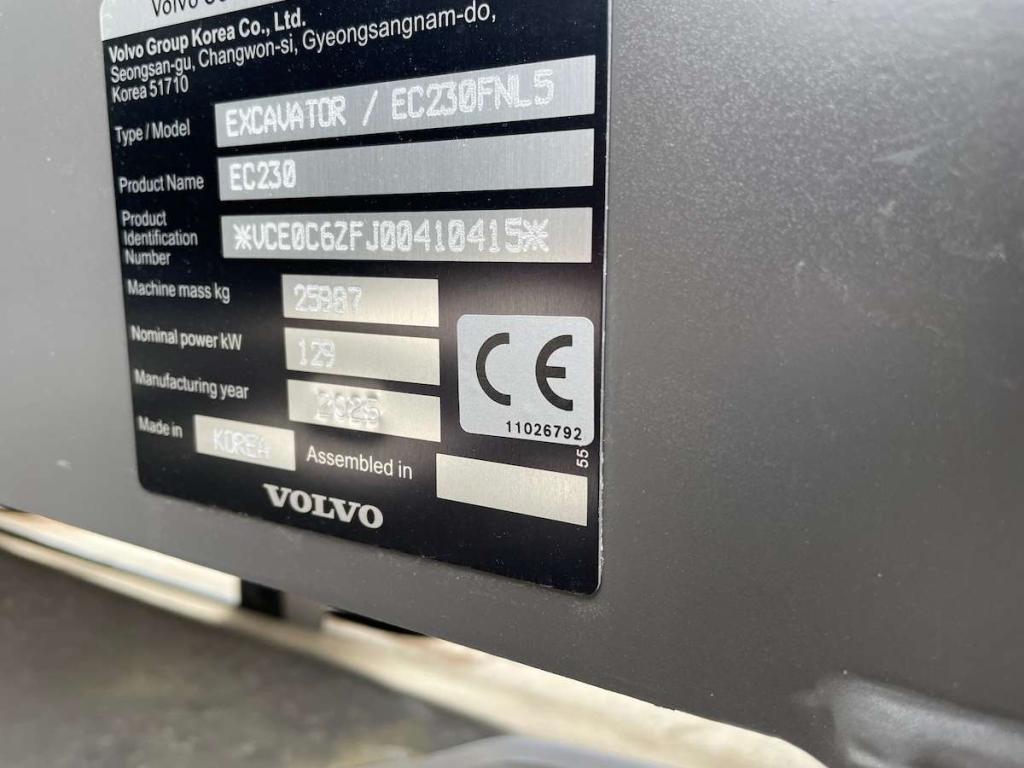 Volvo EC230FNL-5 Foto 11