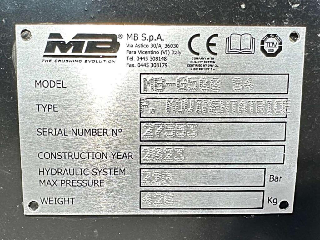 MB CRUSHER MBG500 Foto 2