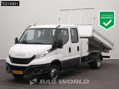 Iveco Daily 35C16 3.0L Dubbel Cabine met Kist Dubbellucht 3,5t Trekhaak Navi Airco Euro6 Tipper Benne Kie vendida por BAS World B.V.