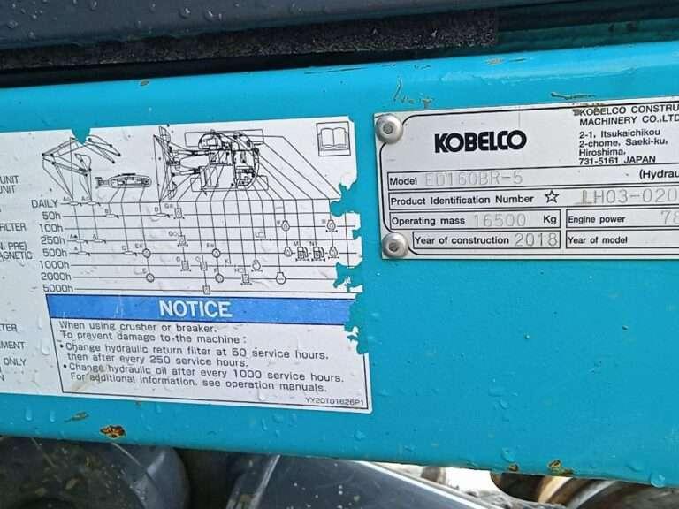 Kobelco Blade Runner ED160 Foto 3