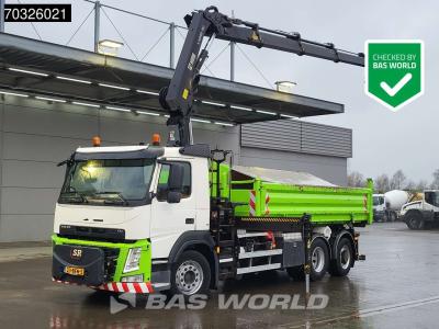 Volvo FM 330 6X2 HIAB X-HIPRO 192 E-3 Kran Crane Transcom Lift+Steering axle Euro 6 vendida por BAS World B.V.