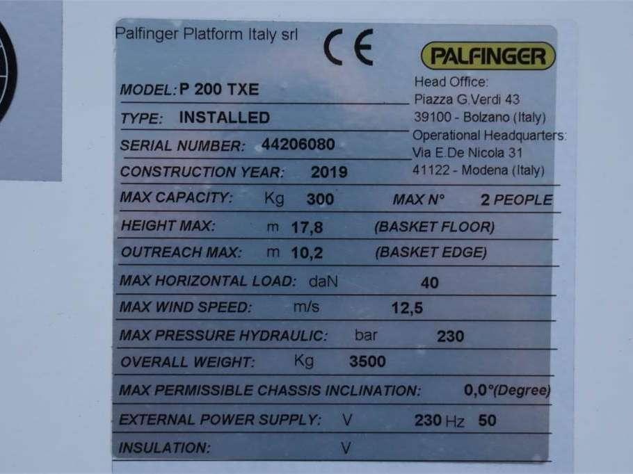 Palfinger P200TXE Foto 6