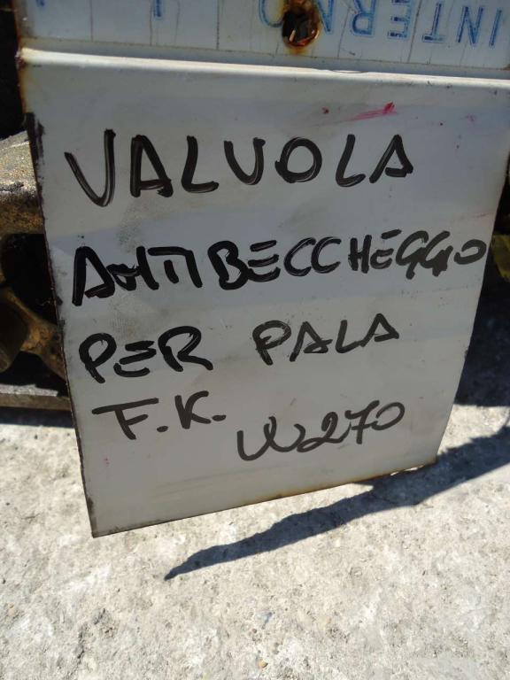 Válvula anti-escora para Fiat Kobelco W270 Foto 5