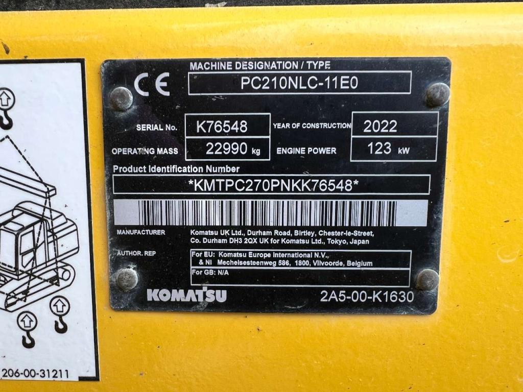 Komatsu PC210NLC-11E0 Foto 2