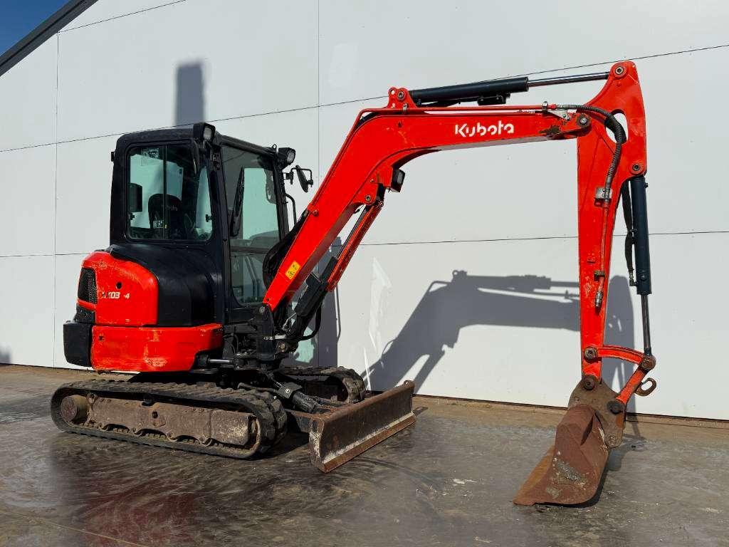 Kubota KX037-4 - Hammer Lines / Quick Coupler Foto 7