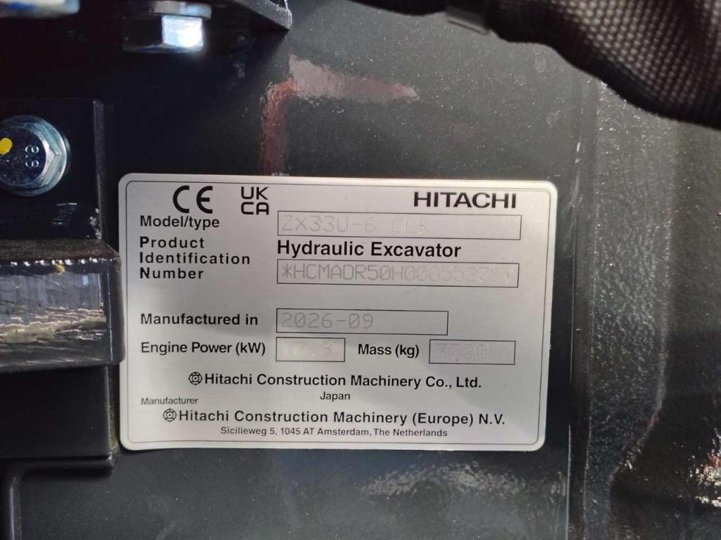 Hitachi ZX 33U-6 CLR Foto 10