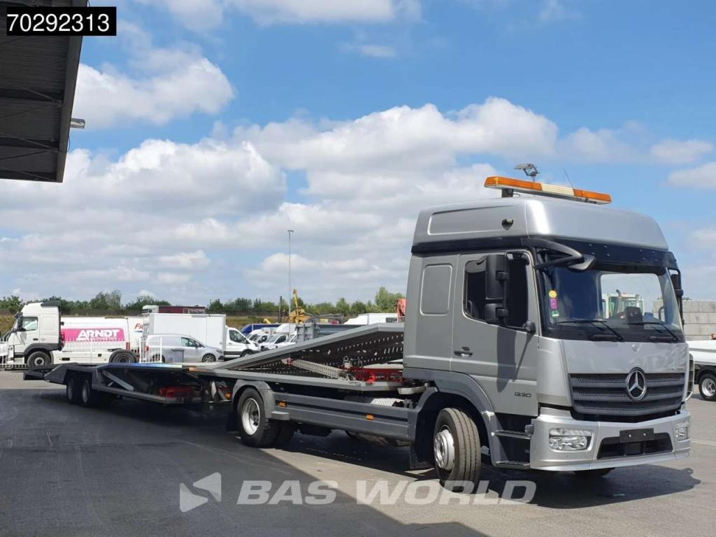 Mercedes Atego 1230 4X2 Kuvvetli car transporter 6 spots Hydrlaulic Winch Automatic Foto 9