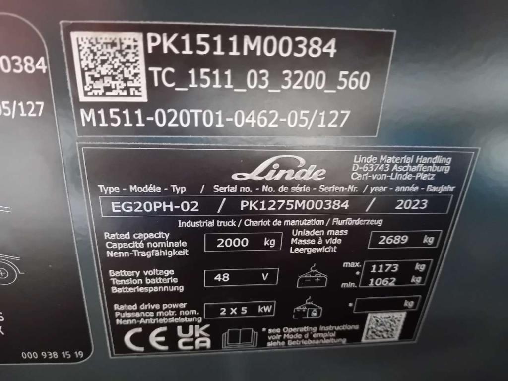 Linde EG20PH-02 Foto 7