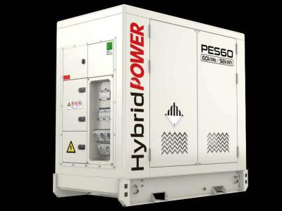 PES60 Hybrid Energy System - 60 kVA - 92 kWh Grupo electrógeno vendida por DPX Power Europe B.V.