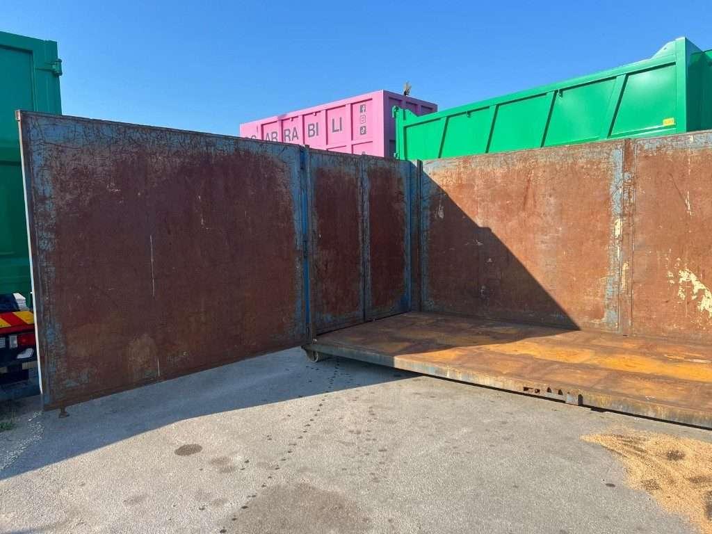 CONTAINER SCARRABILE USATO A CIELO APERTO Foto 7