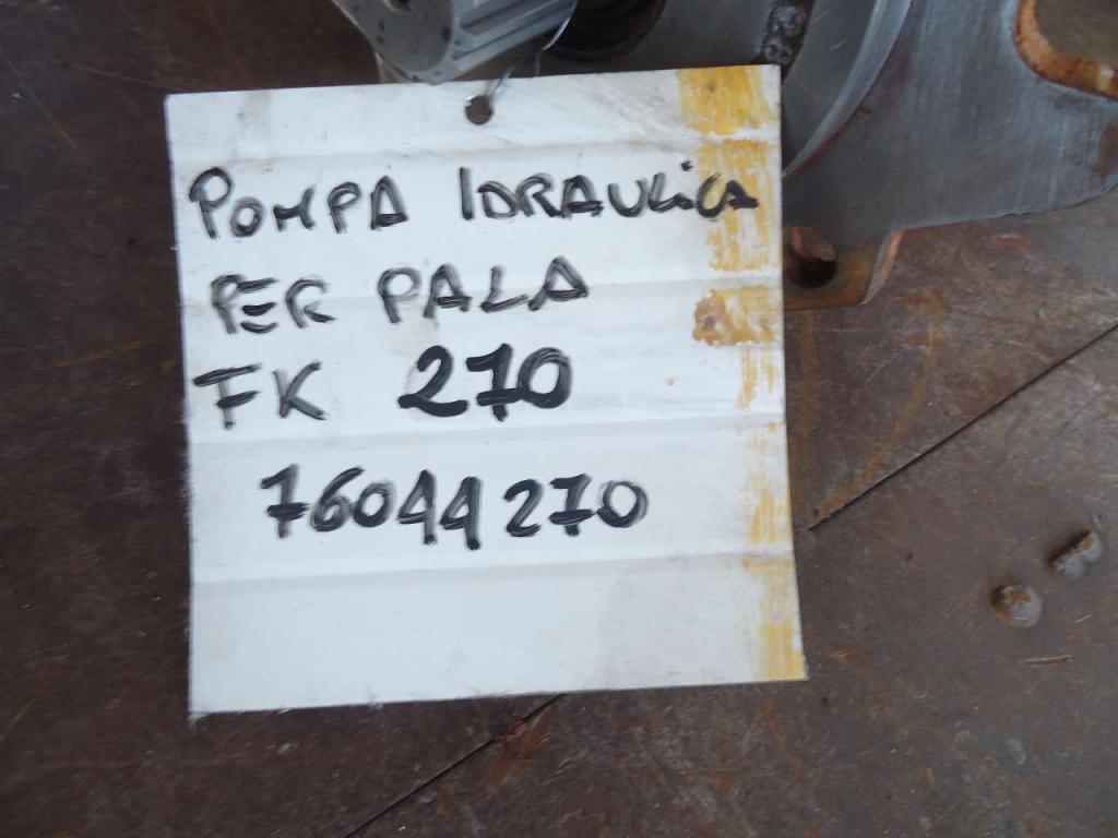 Bomba hidráulica para Fiat Kobelco W270 - CODICE 76044270 Foto 4