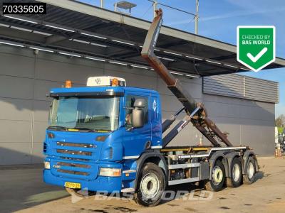 Scania P420 8X2 NL-truck APK VDL S-30-6600 containersystem Steering axle Automatic EEV vendida por BAS World B.V.