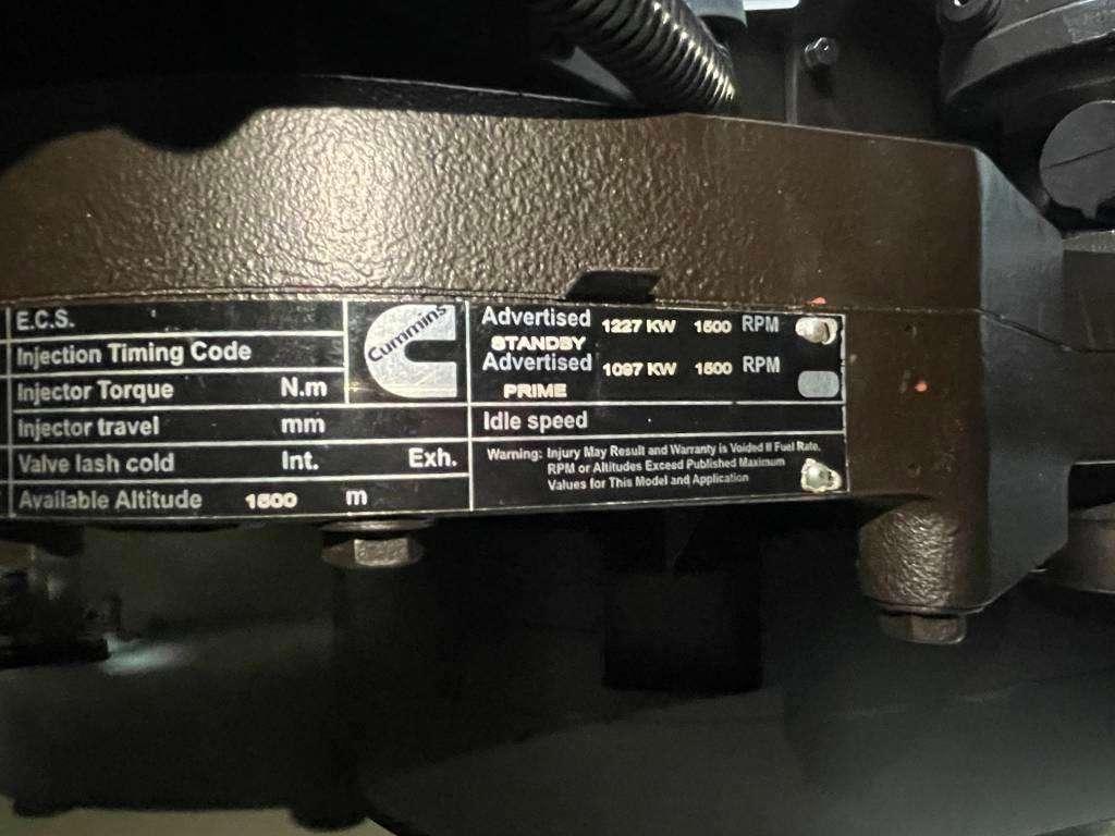 Cummins KTA50-G3 - 1375 kVA Generator - DPX-18819 Foto 11