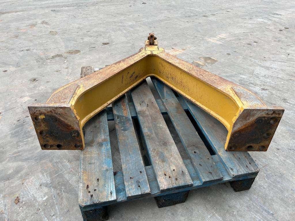 Caterpillar D6H / D6R / D6T Zugtraverse / Trekhaak Foto 4