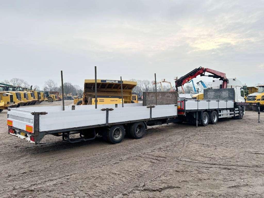 Daf CF85.410 + 21m Fassi Crane + Trailer Foto 5