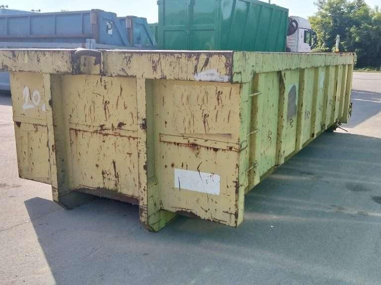 CONTAINER SCARRABILE USATO A CIELO APERTO Foto 1
