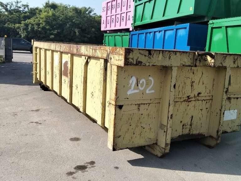 CONTAINER SCARRABILE USATO A CIELO APERTO Foto 2