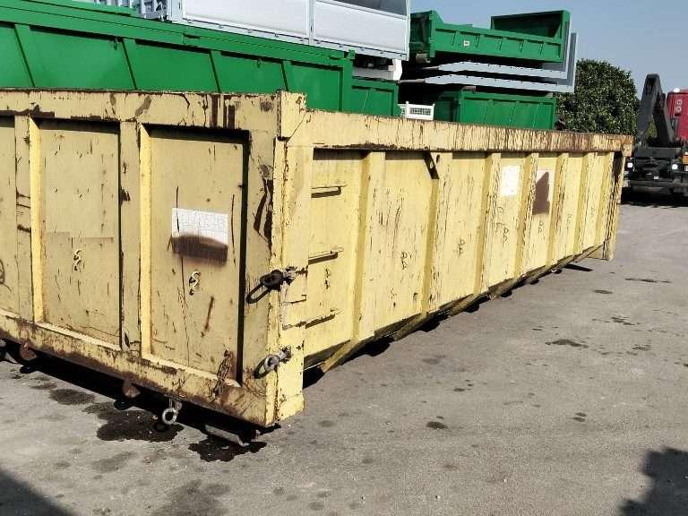 CONTAINER SCARRABILE USATO A CIELO APERTO Foto 4