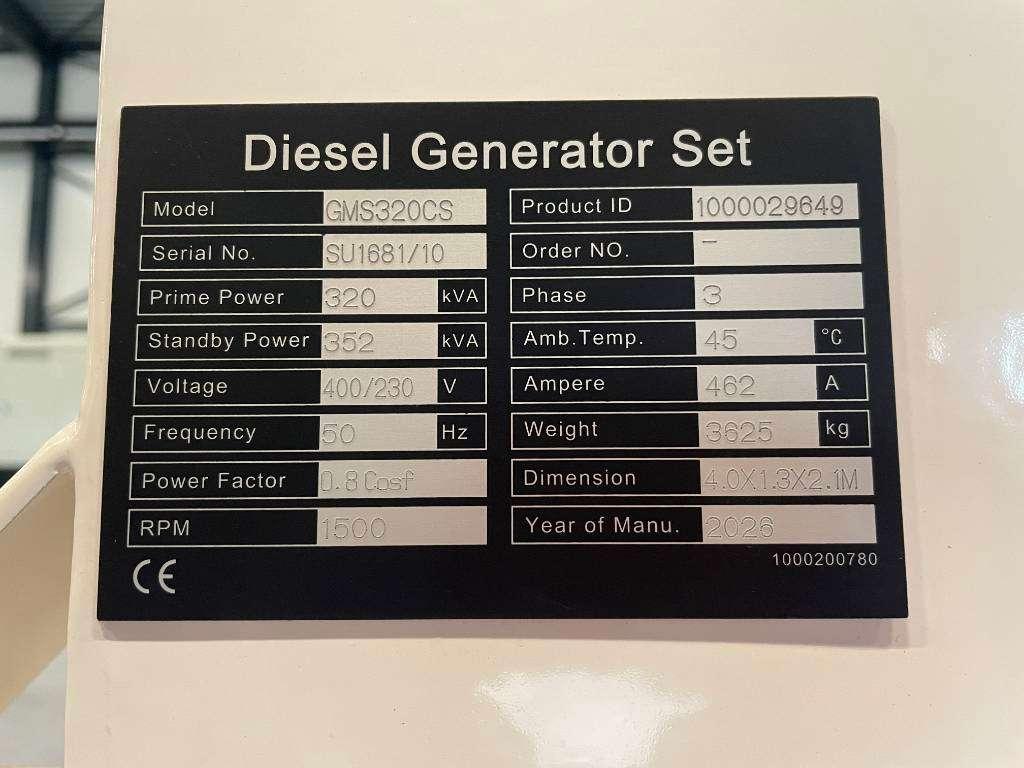 Cummins 6CTAA9.5-G1 - 352kVA Generator - DPX-20036 Foto 6