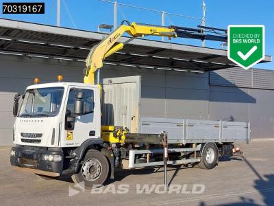 Iveco Eurocargo 180E250 4X2 HYVA HB.150XE3 Kran Crane Automatic Euro 5 vendida por BAS World B.V.