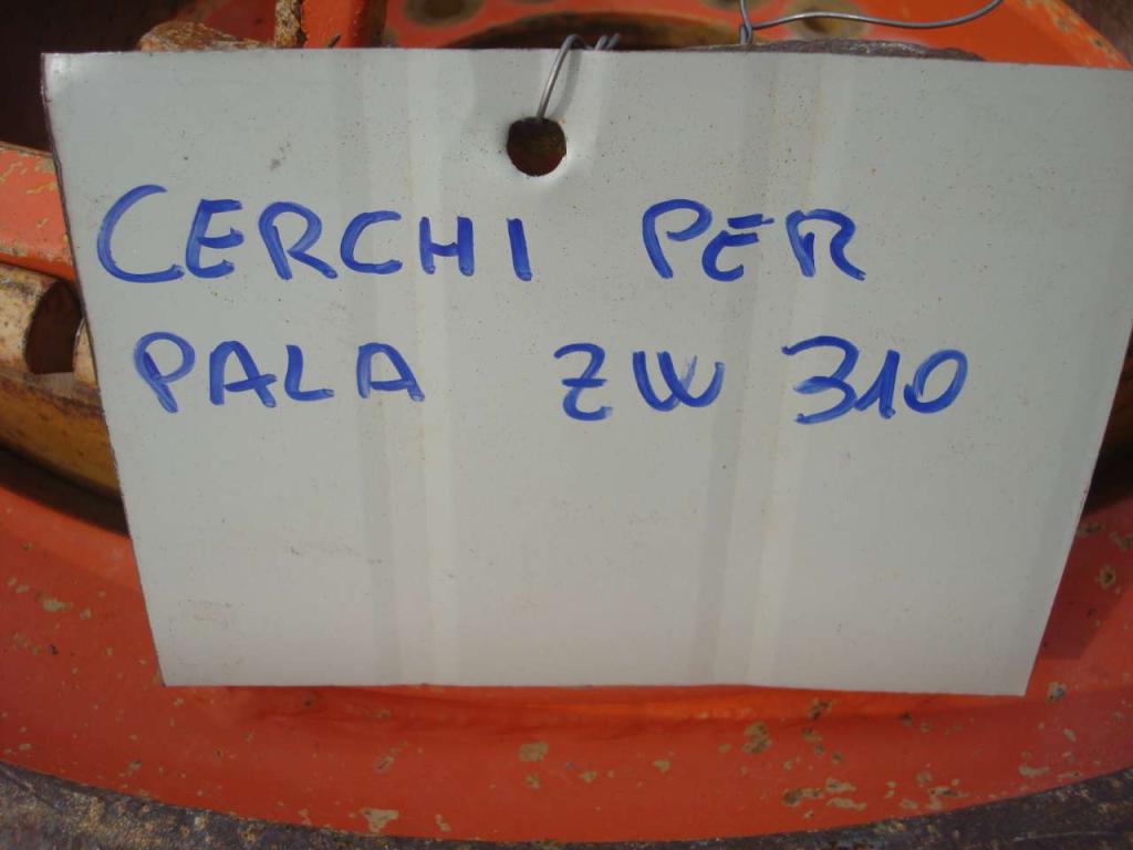 Llanta para Hitachi ZW 310 Foto 5