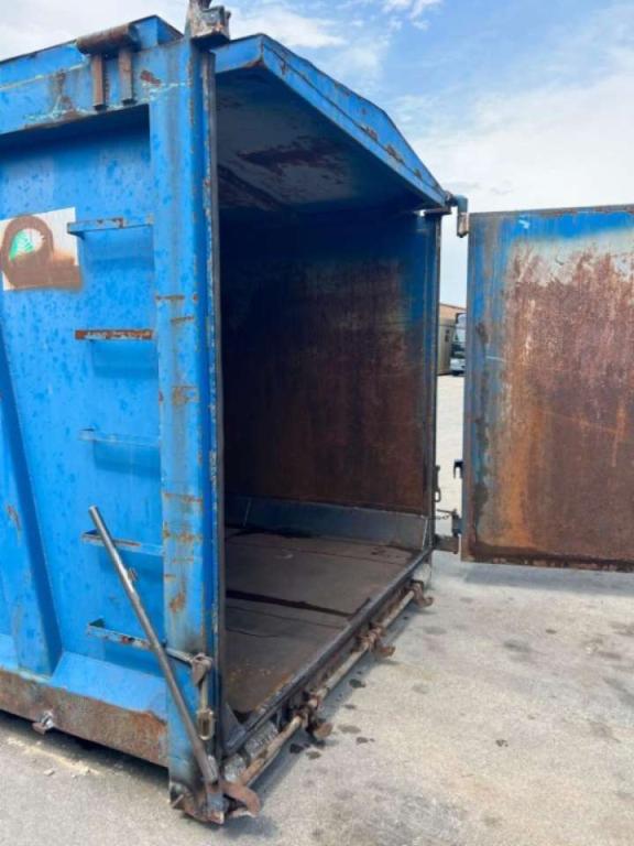 CONTAINER SCARRABILE USATO CON COPERCHIO Foto 4