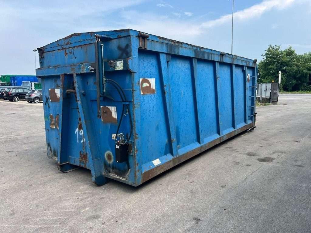 CONTAINER SCARRABILE USATO CON COPERCHIO Foto 5
