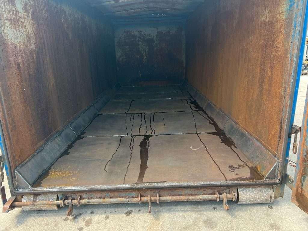 CONTAINER SCARRABILE USATO CON COPERCHIO Foto 9