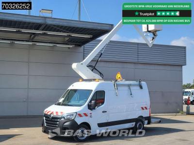 Renault Master 145PK Hoogwerker 12m Werkhoogte L2H2 Trekhaak Airco Cruise Camera Euro6 L2 Hubarbeitsbuhne A vendida por BAS World B.V.