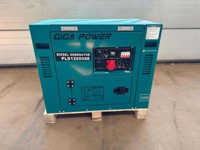 Giga Power PLD12000SE 10 kVA silent generator vendida por Big Machinery