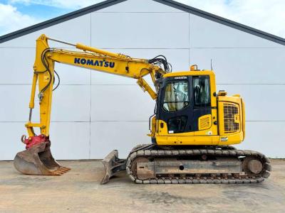 Komatsu PC138US-11 - Triple Boom / Front Blade / 360º Came vendida por Boss Machinery