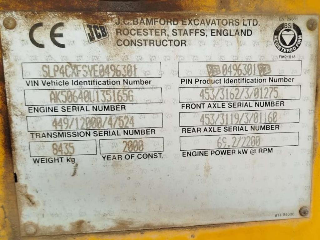 JCB 4CX Foto 14