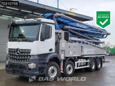 Mercedes-Benz Arocs 4151 Arocs 8X4 NEW! 36mtrs Bonneux 5Z43 concrete pump Steel suspension Big-Axle Euro 6 vendida por BAS World B.V.