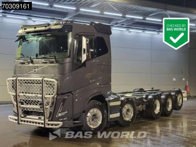 Volvo FH16 750 FH 10X4 10x4 chassis Lift+Steering axle dynamic steering Automatic Euro 6 vendida por BAS World B.V.