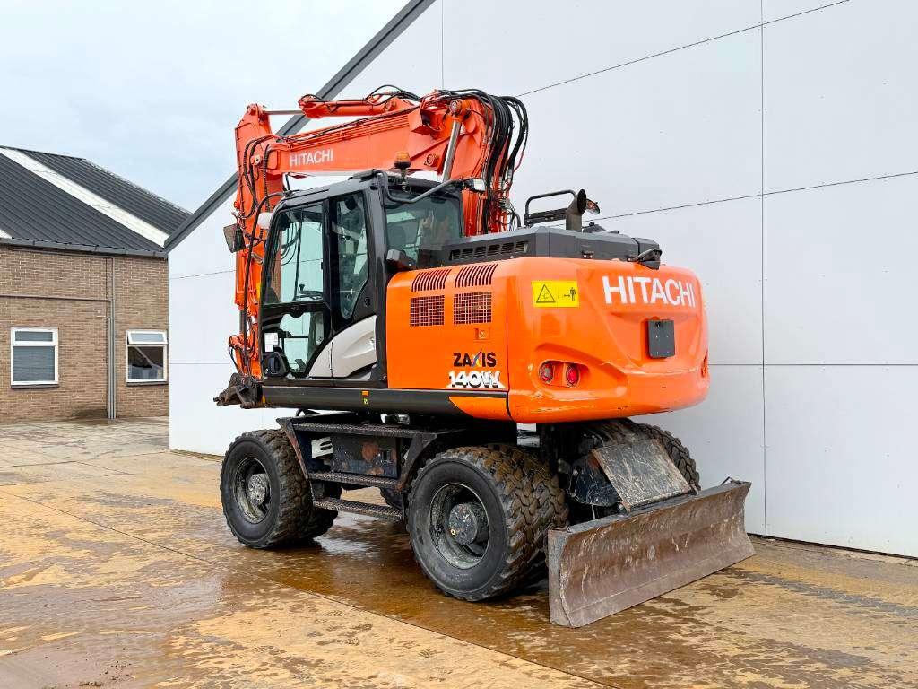 Hitachi ZX140W-6 - Blade / Triple Boom / Auto Greasing Foto 3