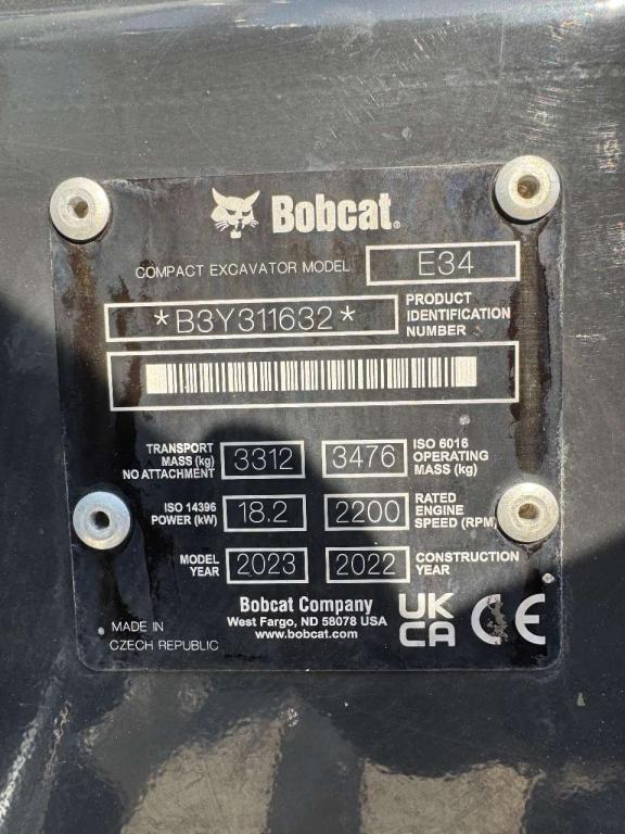 Bobcat E34 Foto 7