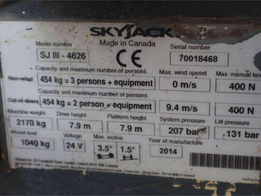 SkyJack SJ4626 Electric Foto 12