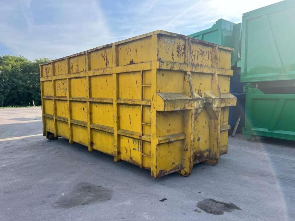 CONTAINER SCARRABILE USATO A CIELO APERTO Foto 1