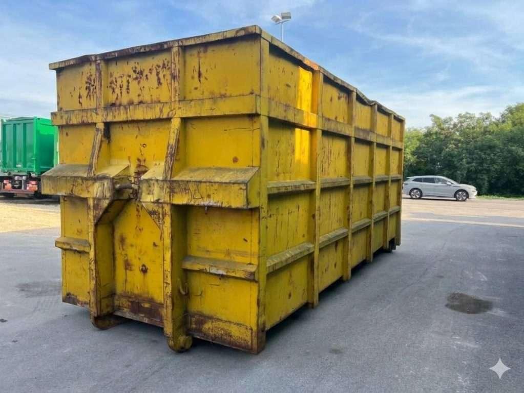 CONTAINER SCARRABILE USATO A CIELO APERTO Foto 2