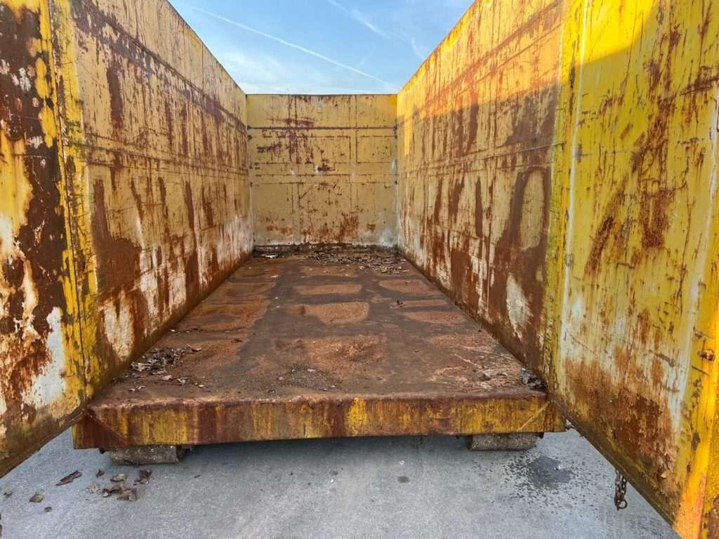 CONTAINER SCARRABILE USATO A CIELO APERTO Foto 5