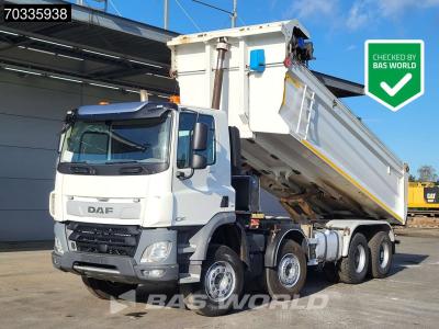 Daf CF 450 CF 8X4 18m3 tipper steel suspension Big-Axle Automatic Euro 6 vendida por BAS World B.V.