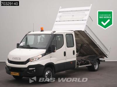 Iveco Daily 35C17 3.0L Kipper Dubbel Cabine Dubbellucht 3,5t Trekhaak Cruise Euro6 Tipper Benne Kieper To vendida por BAS World B.V.