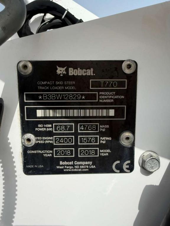 Bobcat T770 Foto 16