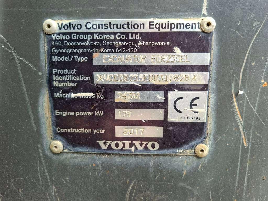 Volvo ECR 235 EL (+3 Buckets) Foto 7