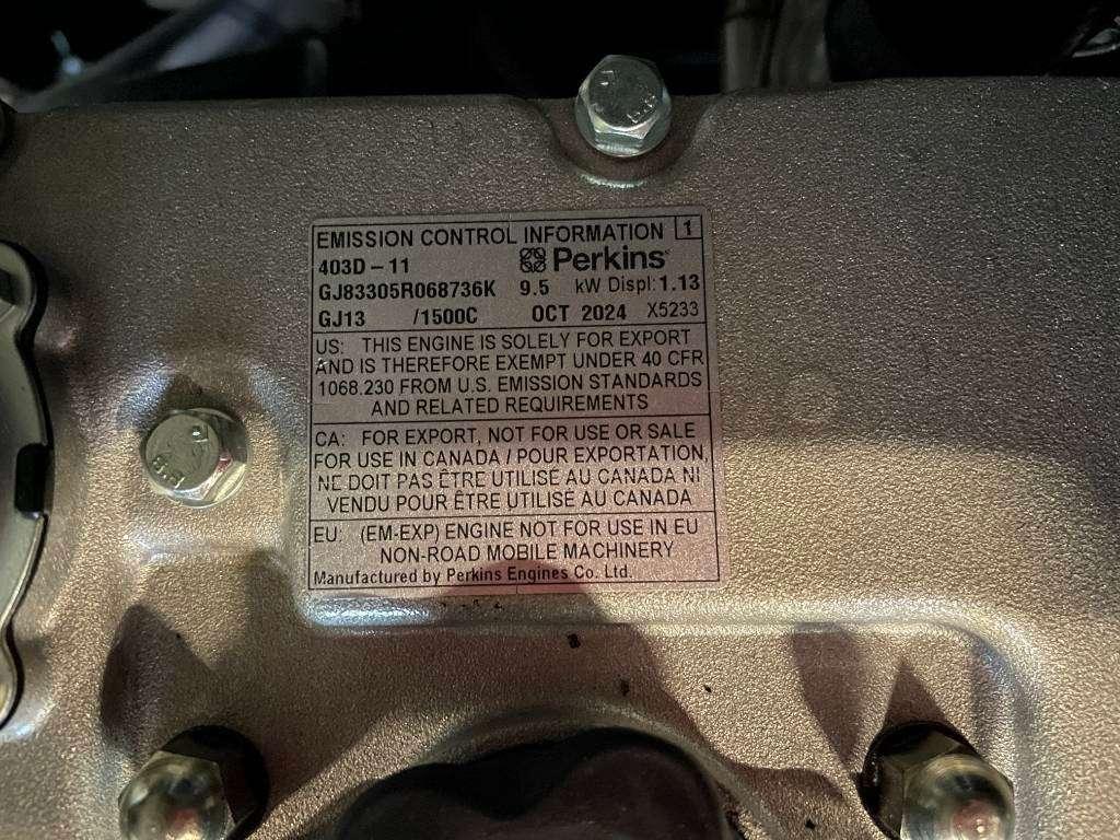 Perkins 403D-11G - 11 kVA Generator - DPX-19799 Foto 21