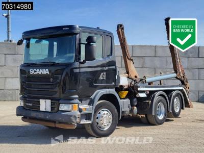 Scania G410 G 6X2 19tons HIAB MultiLift Lift+Steering axle 3-pedals Euro 6 vendida por BAS World B.V.